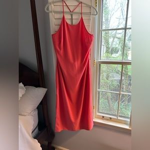 NWT Halston Heritage Coral Dress Size 12
